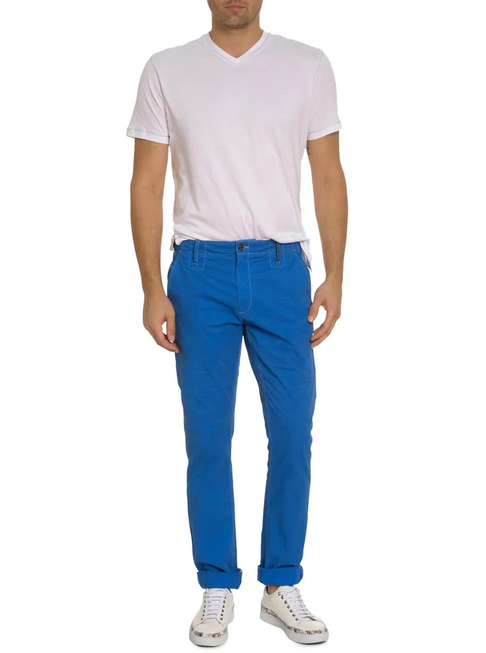 Men Jeans and Pants Robert Graham SPARKS PANT Light Khaki