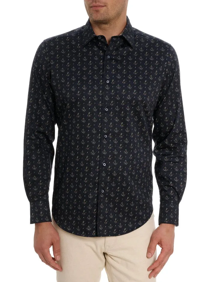 Men Long Sleeve Button Down Shirts Robert Graham BELLFIELD LONG SLEEVE BUTTON DOWN SHIRT Multi