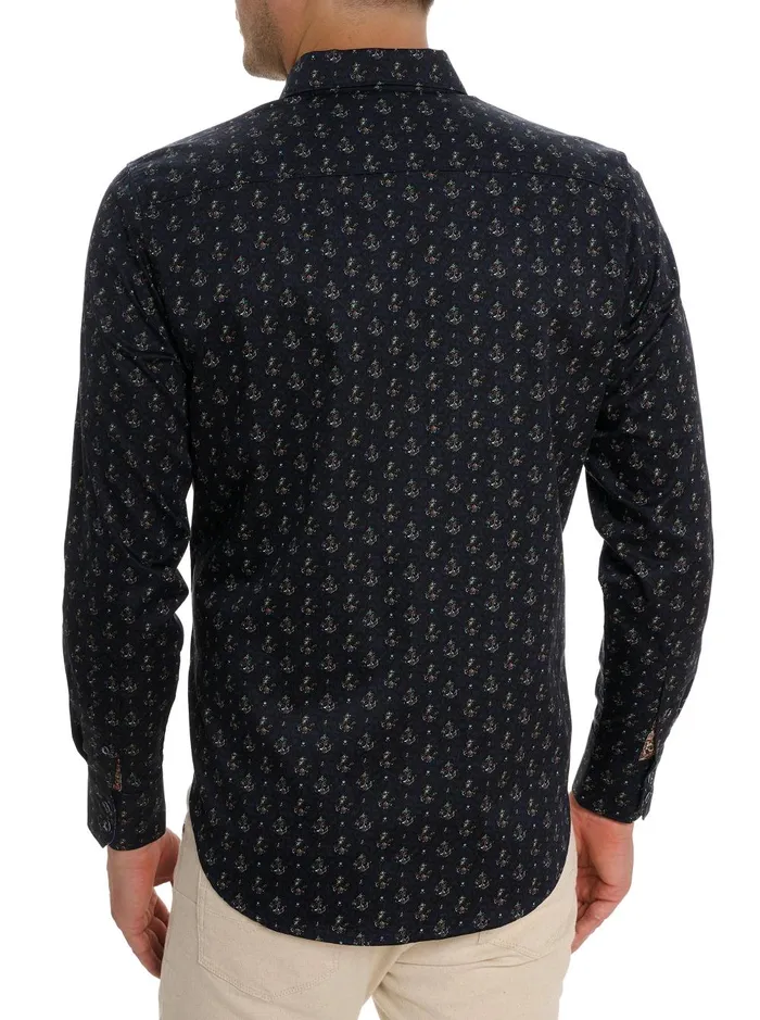 Men Long Sleeve Button Down Shirts Robert Graham BELLFIELD LONG SLEEVE BUTTON DOWN SHIRT Multi