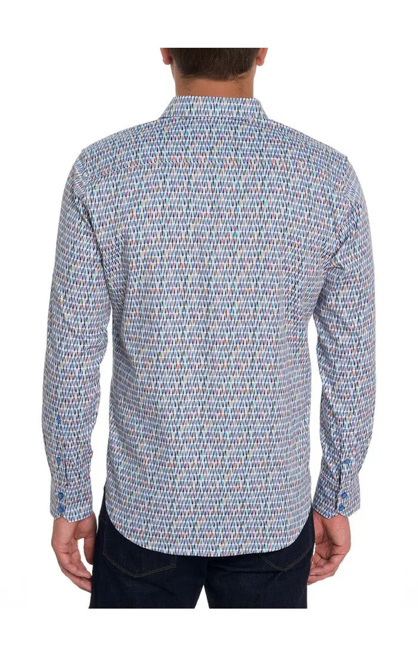 Men Long Sleeve Button Down Shirts Robert Graham BOOYAH LONG SLEEVE BUTTON DOWN SHIRT Classic