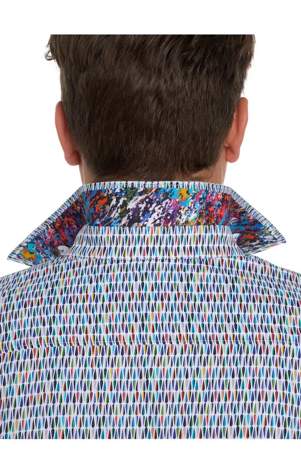 Men Long Sleeve Button Down Shirts Robert Graham BOOYAH LONG SLEEVE BUTTON DOWN SHIRT Classic