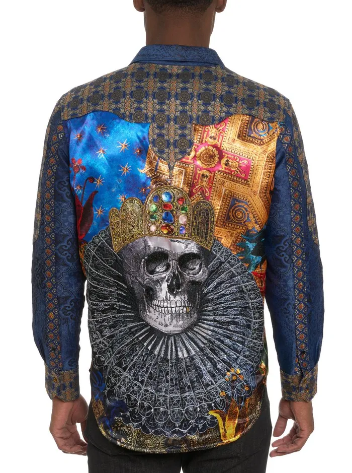Men Long Sleeve Button Down Shirts Robert Graham LIMITED EDITION THE RENAISSANCE LONG SLEEVE BUTTON DOWN SHIRT Multi