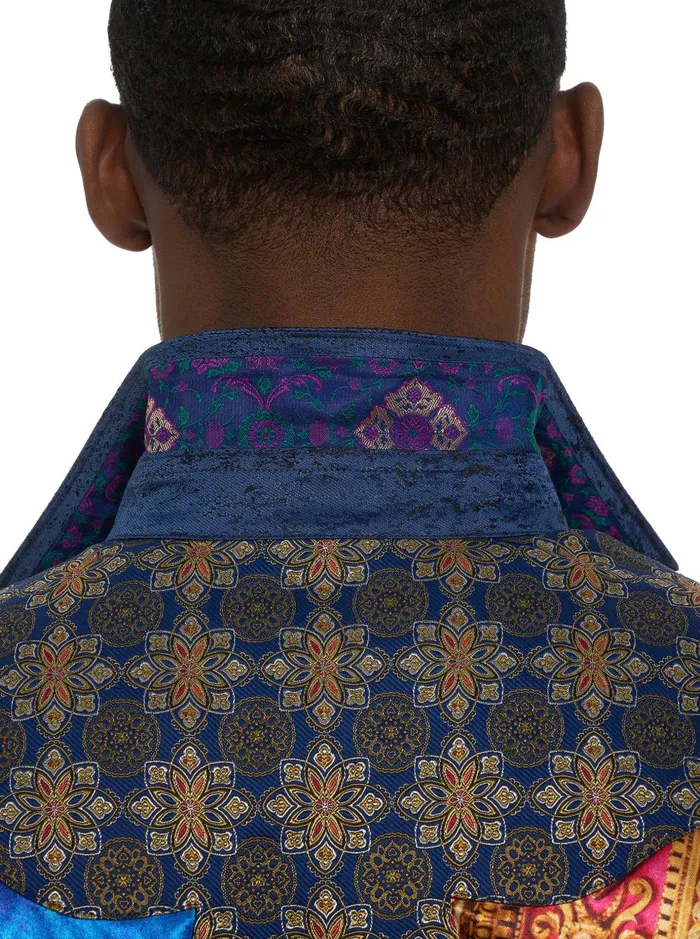 Men Long Sleeve Button Down Shirts Robert Graham LIMITED EDITION THE RENAISSANCE LONG SLEEVE BUTTON DOWN SHIRT Multi