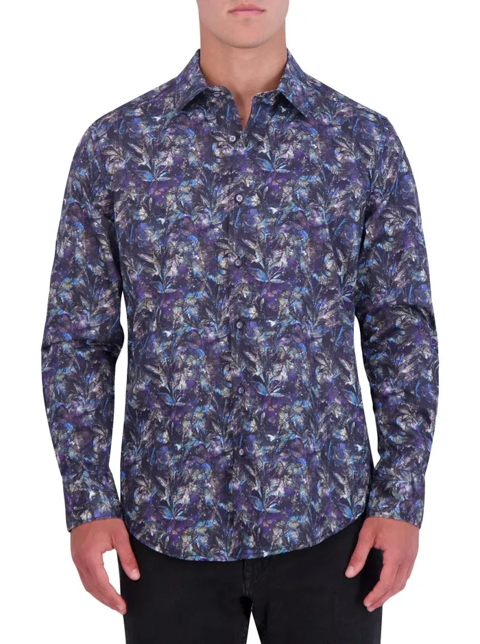 Men Long Sleeve Button Down Shirts Robert Graham PARKES LONG SLEEVE BUTTON FRONT SHIRT Multi