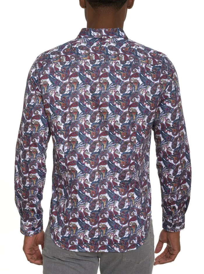 Men Long Sleeve Button Down Shirts Robert Graham SABIR LONG SLEEVE BUTTON DOWN SHIRT Multi