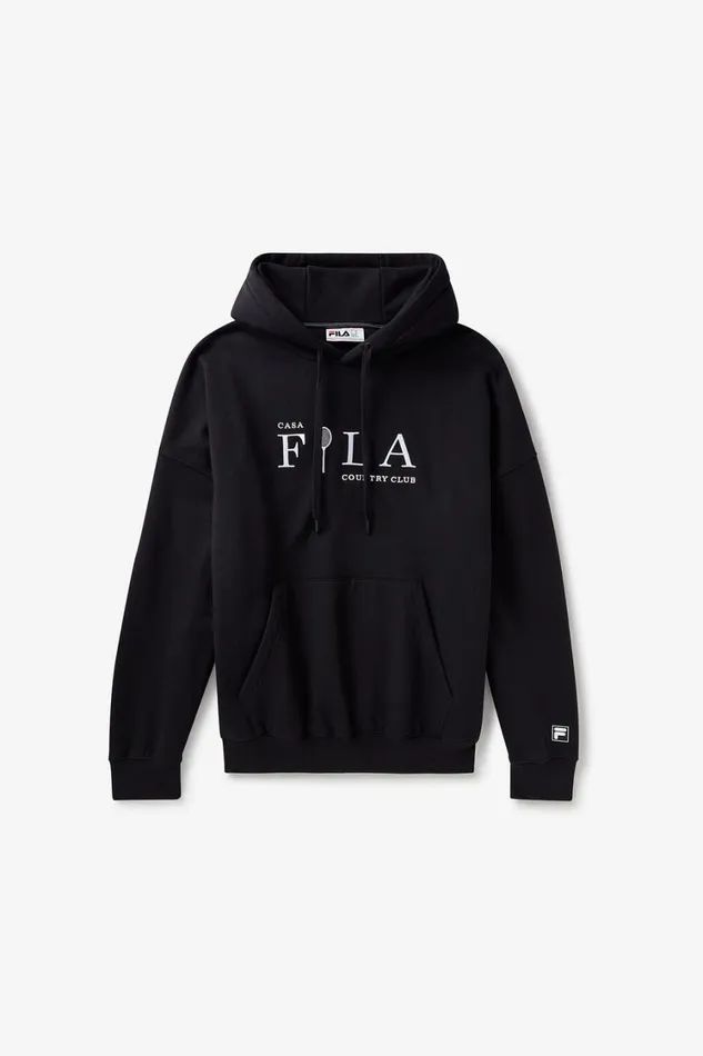Men Matching Sets Fila Casa Fila Country Club Hoodie 001 Black