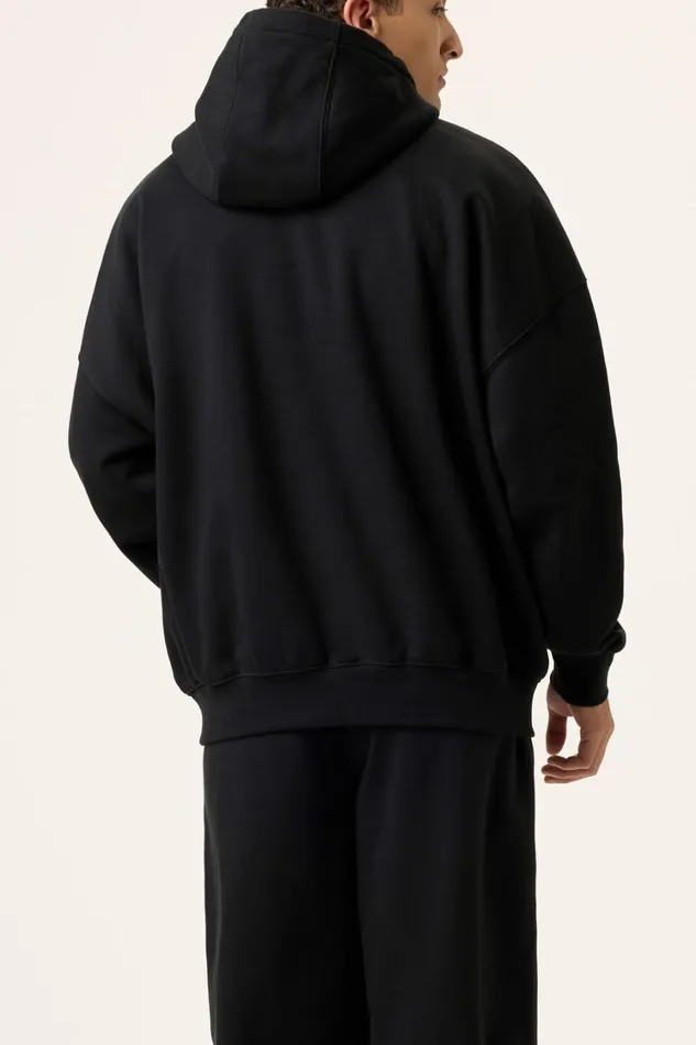 Men Matching Sets Fila Casa Fila Country Club Hoodie 001 Black
