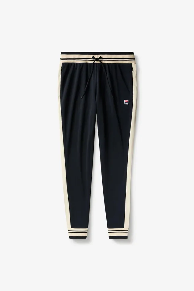Men Matching Sets Fila Performance Iconic Settanta Pant 978 Blackangora