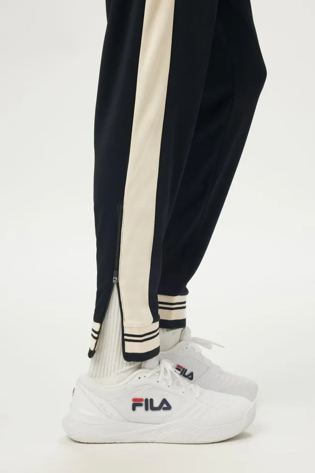 Men Matching Sets Fila Performance Iconic Settanta Pant 978 Blackangora