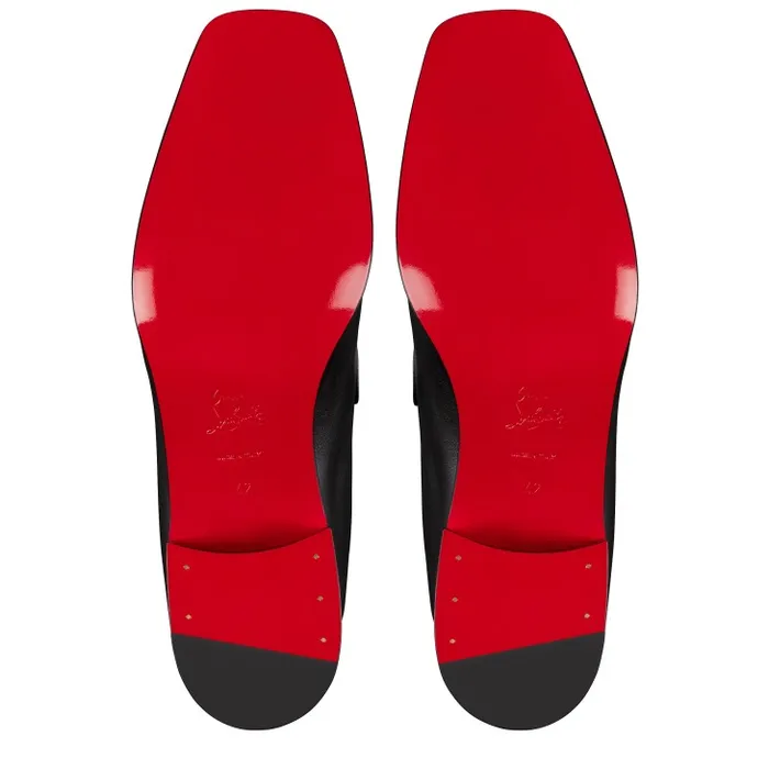 Men MJ Moc 40 Mm Loafers 8211 Calf Leather 8211 Black Christian Louboutin Loafers and Moccasins