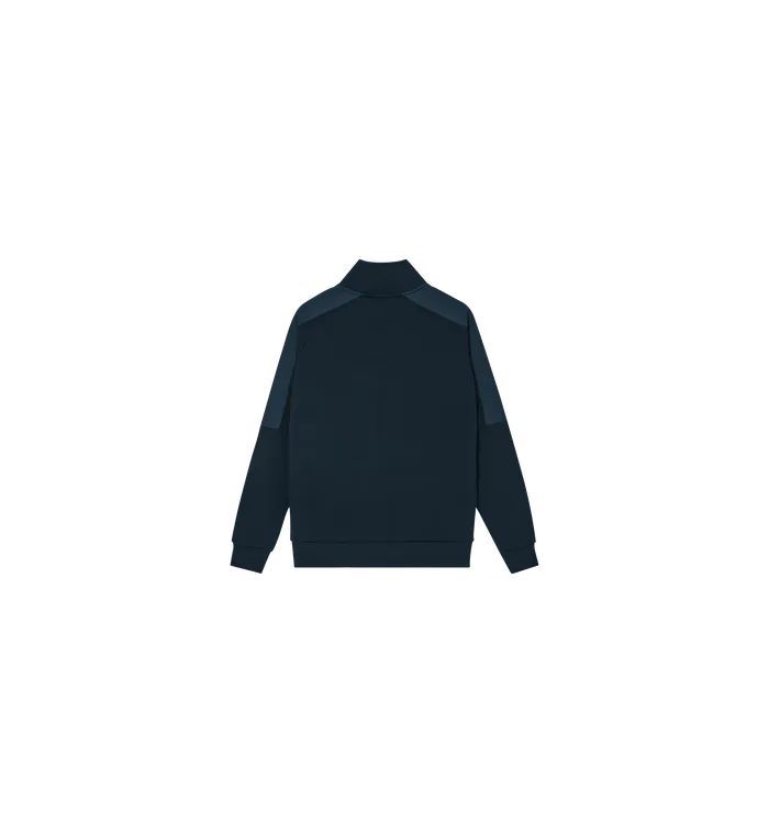 Men MMGJayson Zip Sweat Salute Navy Sweatshirts MOS MOSH Men MMGJayson Zip Sweat Salute Navy Sweatshirts MOS MOSH