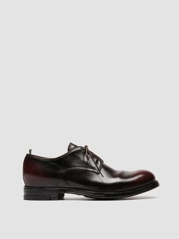 Men Officine Creative Footwear BALANCE 019 Brown Leather Derby Shoes