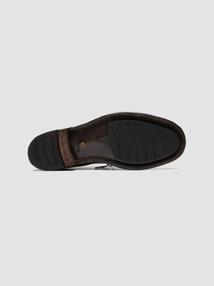 Men Officine Creative Footwear BALANCE 019 Brown Leather Derby Shoes Men Officine Creative Footwear BALANCE 019 Brown Leather Derby Shoes
