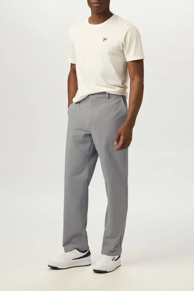 Men Pants and Shorts Fila Tour Pants 050 Ultimate Gray