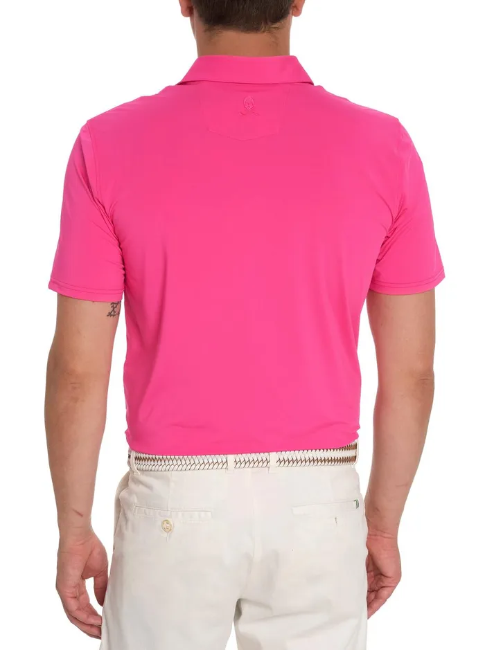 Men Polos and TShirts Robert Graham AXELSEN PERFORMANCE POLO Purple