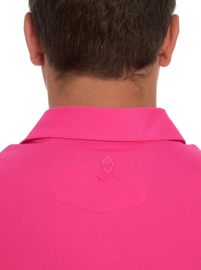 Men Polos and TShirts Robert Graham AXELSEN PERFORMANCE POLO Purple