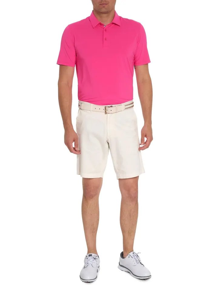 Men Polos and TShirts Robert Graham AXELSEN PERFORMANCE POLO Purple