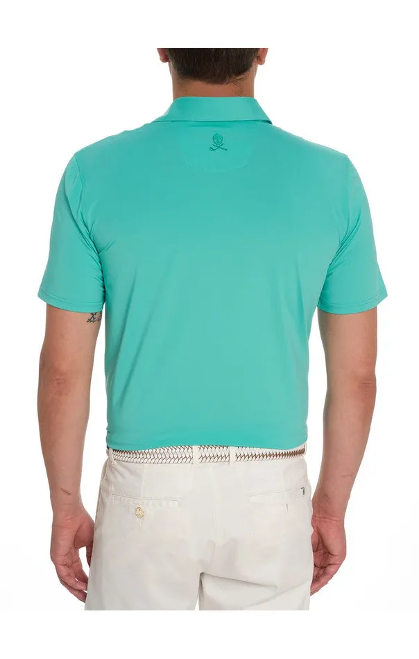 Men Polos and TShirts Robert Graham AXELSEN PERFORMANCE POLO Purple