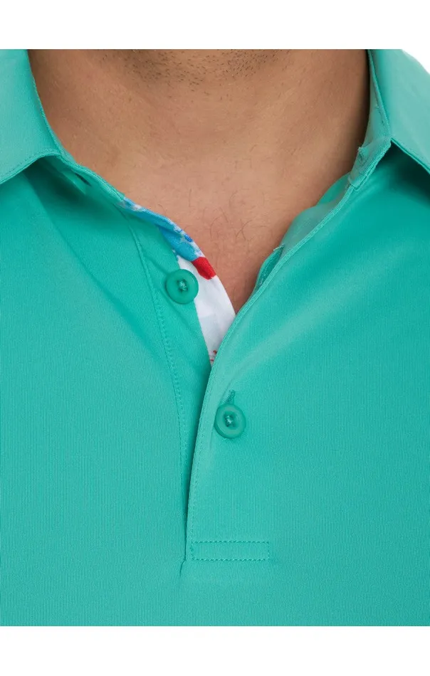 Men Polos and TShirts Robert Graham AXELSEN PERFORMANCE POLO Purple