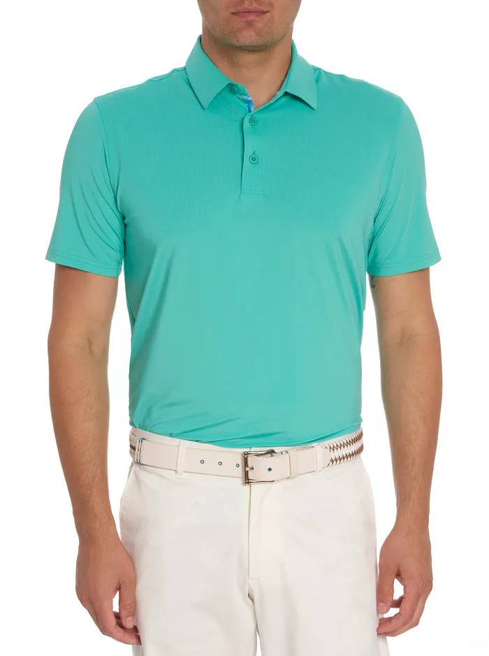 Men Polos and TShirts Robert Graham AXELSEN PERFORMANCE POLO Purple