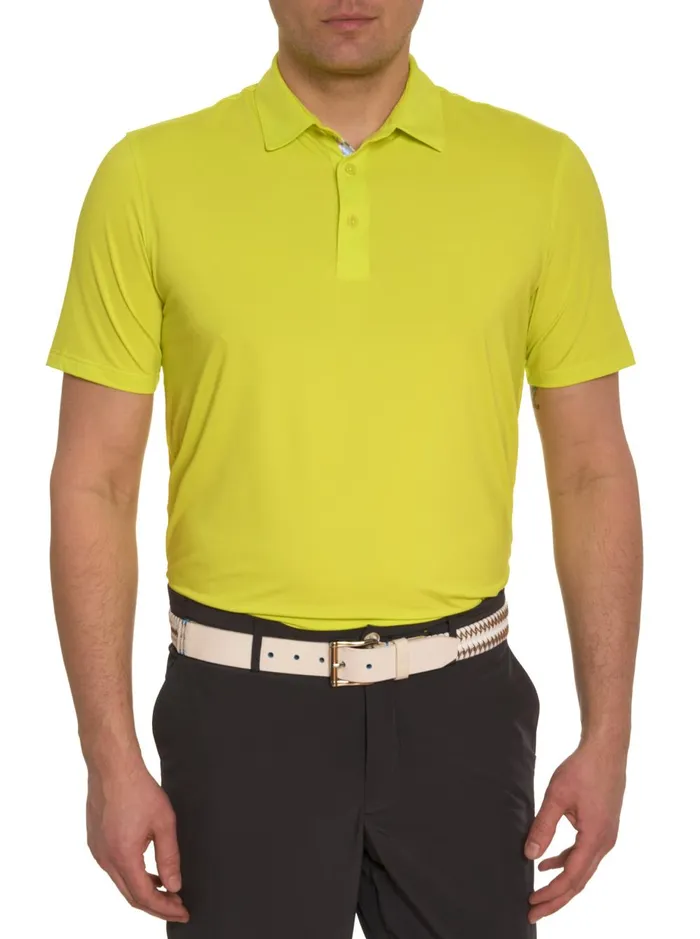Men Polos and TShirts Robert Graham AXELSEN PERFORMANCE POLO Purple