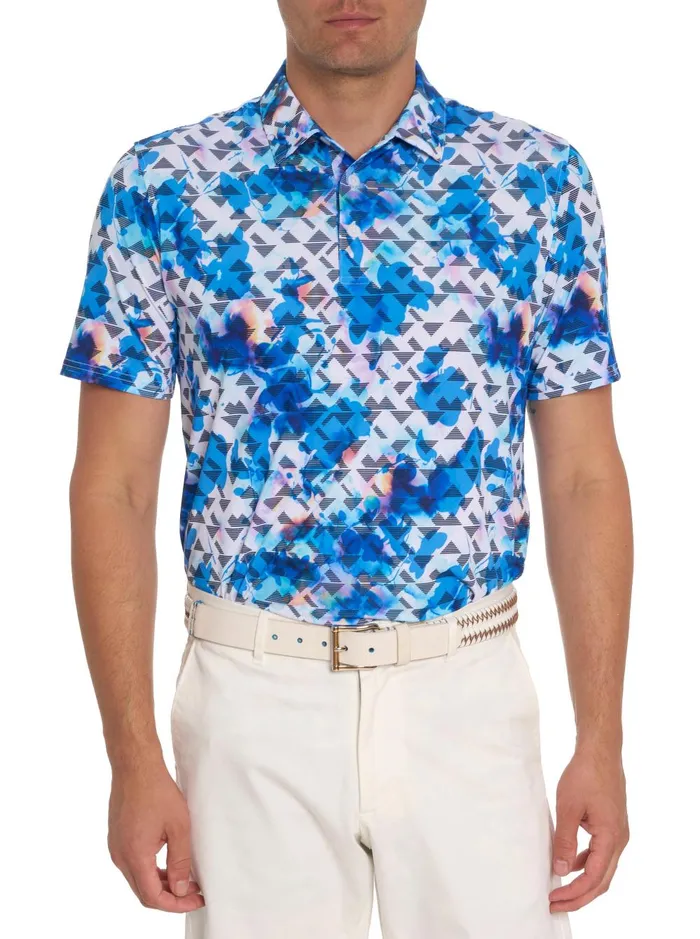 Men Polos and TShirts Robert Graham FISHER PERFORMANCE POLO Multi