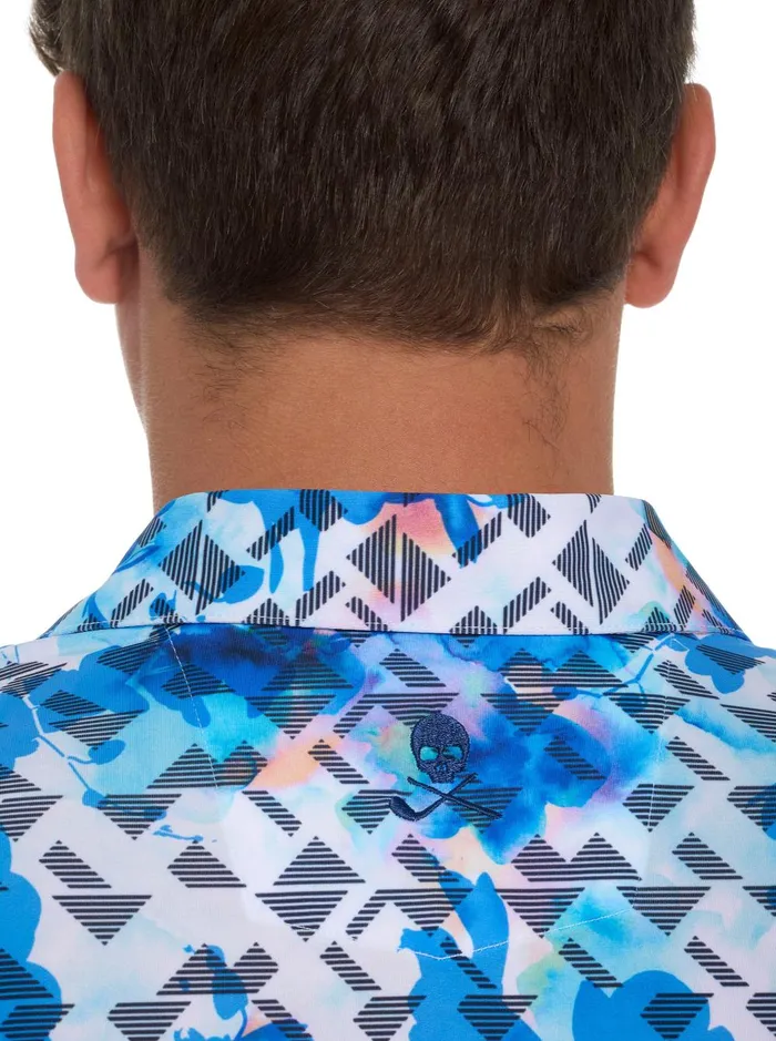 Men Polos and TShirts Robert Graham FISHER PERFORMANCE POLO Multi