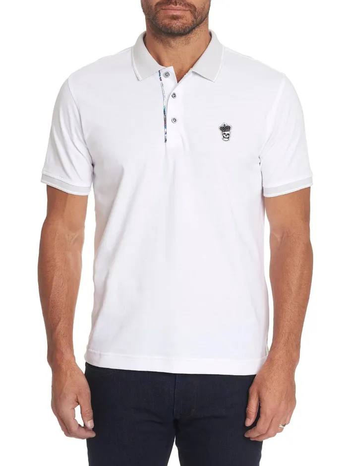 Men Polos and TShirts Robert Graham LUCIFER POLO Navy