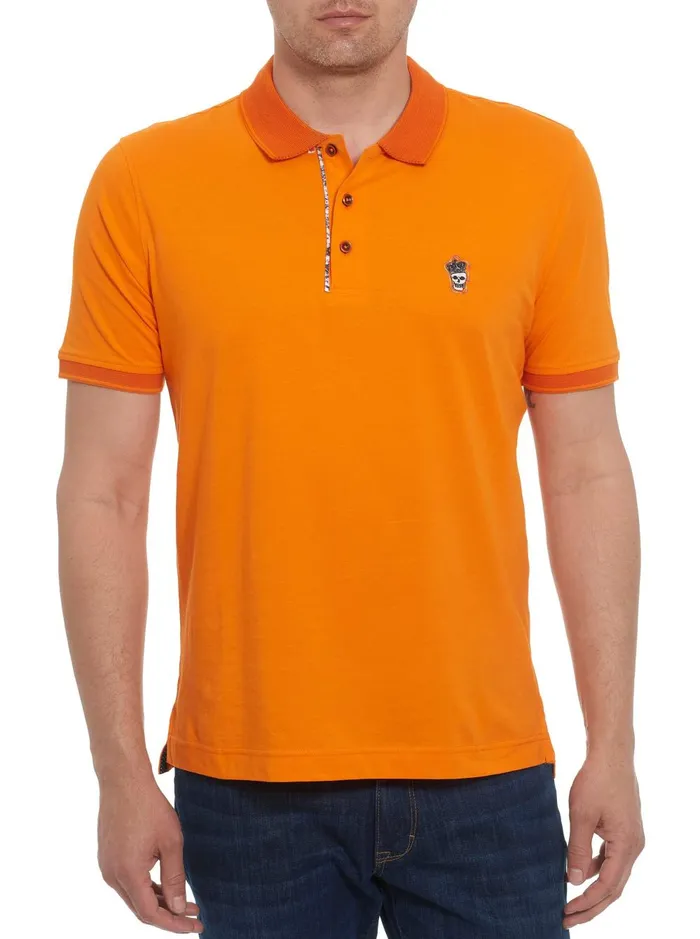Men Polos and TShirts Robert Graham LUCIFER POLO Navy