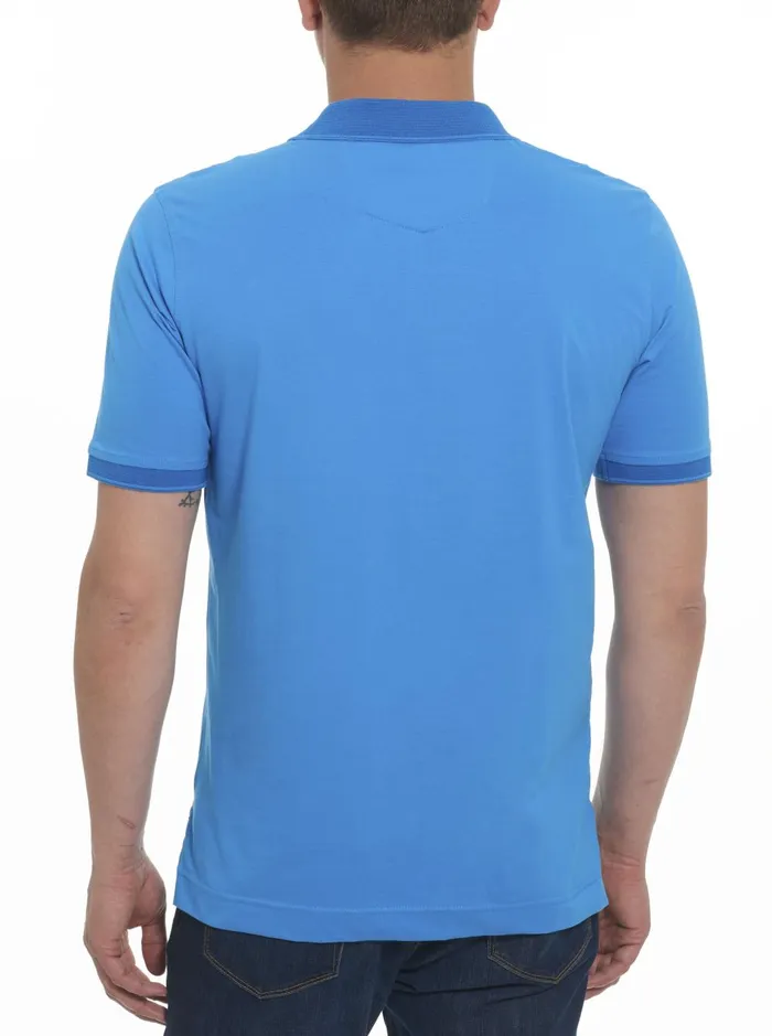 Men Polos and TShirts Robert Graham LUCIFER POLO Navy
