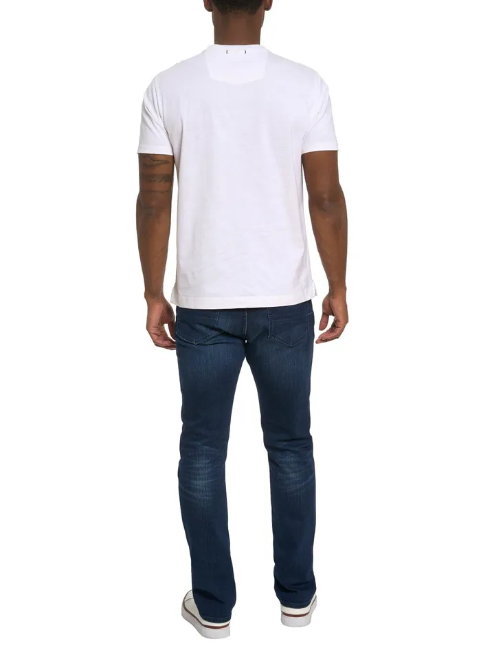 Men Polos and TShirts Robert Graham SNOWTOPIA TSHIRT White