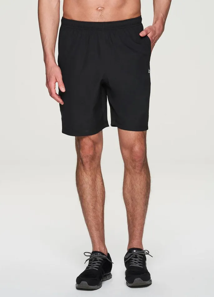 Men Prime Camo Insert Workout Short II Black RBX Active Shorts
