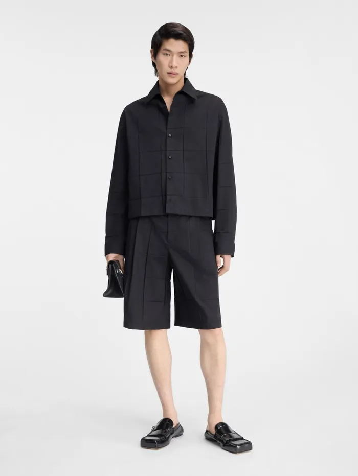 Men Shirts JACQUEMUS The Corto Shirt Black
