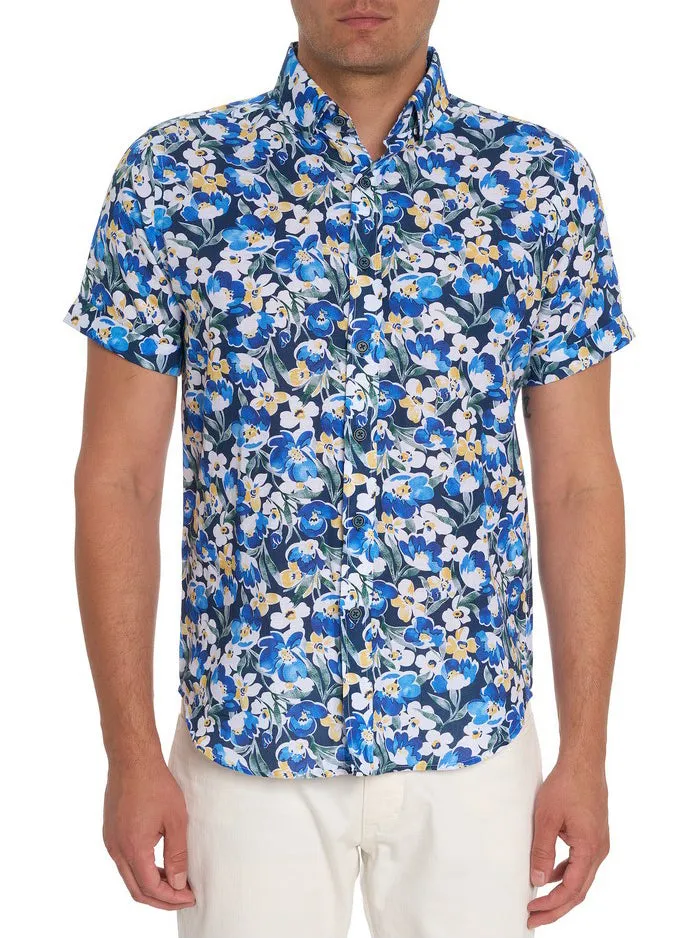 Men Short Sleeve Button Down Shirts Robert Graham BRIDGE WATER SHORT SLEEVE BUTTON DOWN SHIRT Multi Men Short Sleeve Button Down Shirts Robert Graham BRIDGE WATER SHORT SLEEVE BUTTON DOWN SHIRT Multi