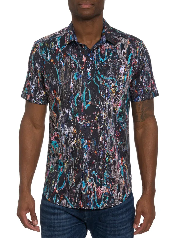 Men Short Sleeve Button Down Shirts Robert Graham MESOSPHERE SHORT SLEEVE BUTTON DOWN SHIRT Multi Men Short Sleeve Button Down Shirts Robert Graham MESOSPHERE SHORT SLEEVE BUTTON DOWN SHIRT Multi