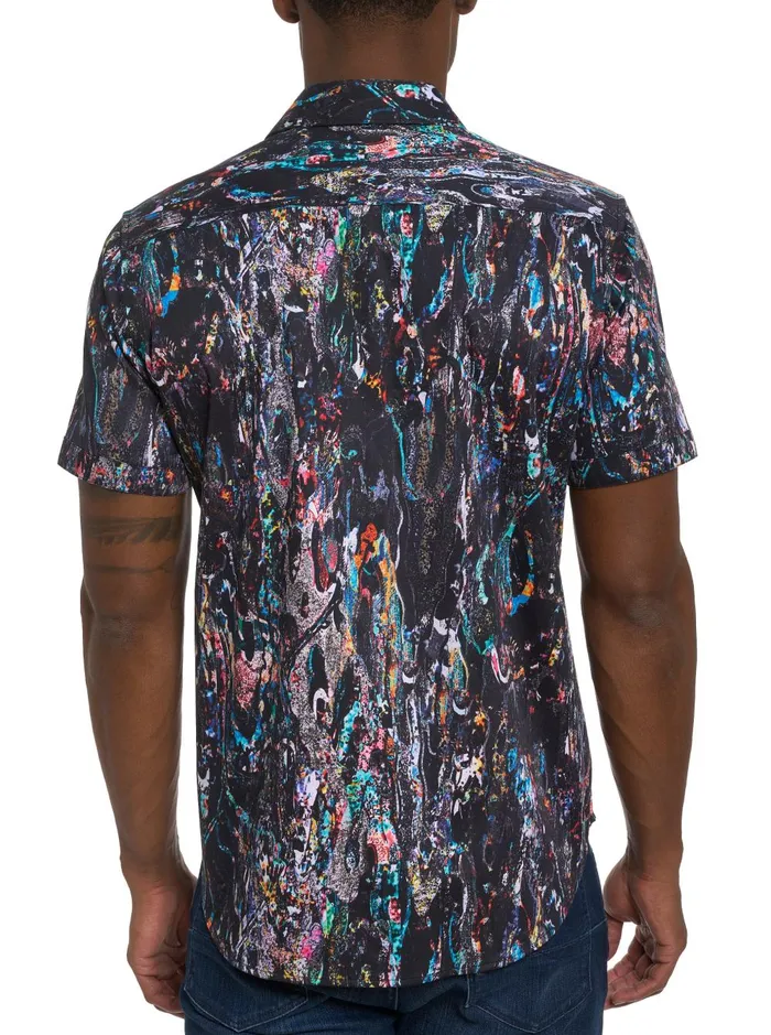 Men Short Sleeve Button Down Shirts Robert Graham MESOSPHERE SHORT SLEEVE BUTTON DOWN SHIRT Multi