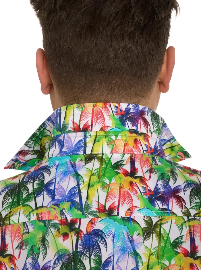 Men Short Sleeve Button Down Shirts Robert Graham PALM CITY SHORT SLEEVE BUTTON DOWN SHIRT Multi