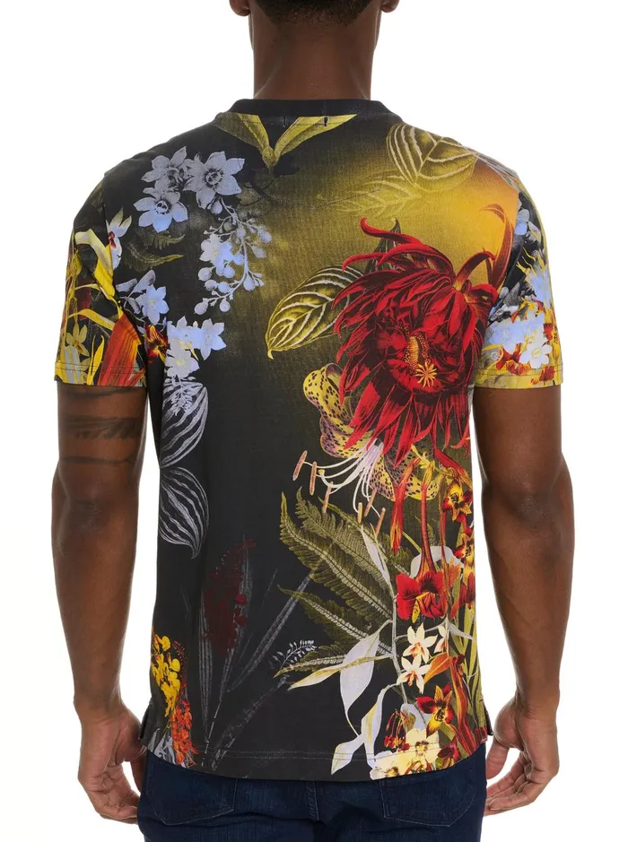 Men Short Sleeve Knits Robert Graham AUTUMN GARDEN GRAPHIC TSHIRT Multi