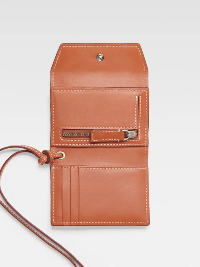 Men Small Leather Goods JACQUEMUS The Jacquemus Wallet Light Brown Men Small Leather Goods JACQUEMUS The Jacquemus Wallet Light Brown