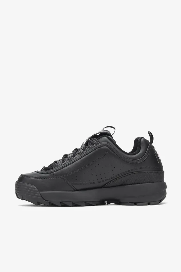 Men Sneakers Fila Disruptor 2 Premium 021 Black White Black Men Sneakers Fila Disruptor 2 Premium 021 Black White Black