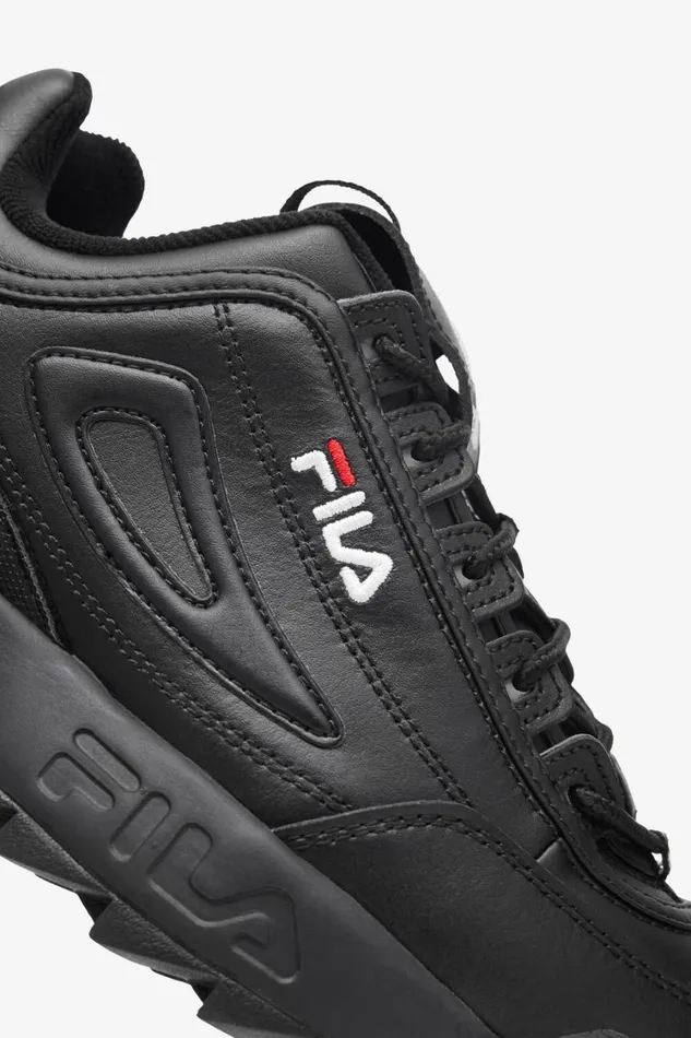 Men Sneakers Fila Disruptor 2 Premium 021 Black White Black Men Sneakers Fila Disruptor 2 Premium 021 Black White Black