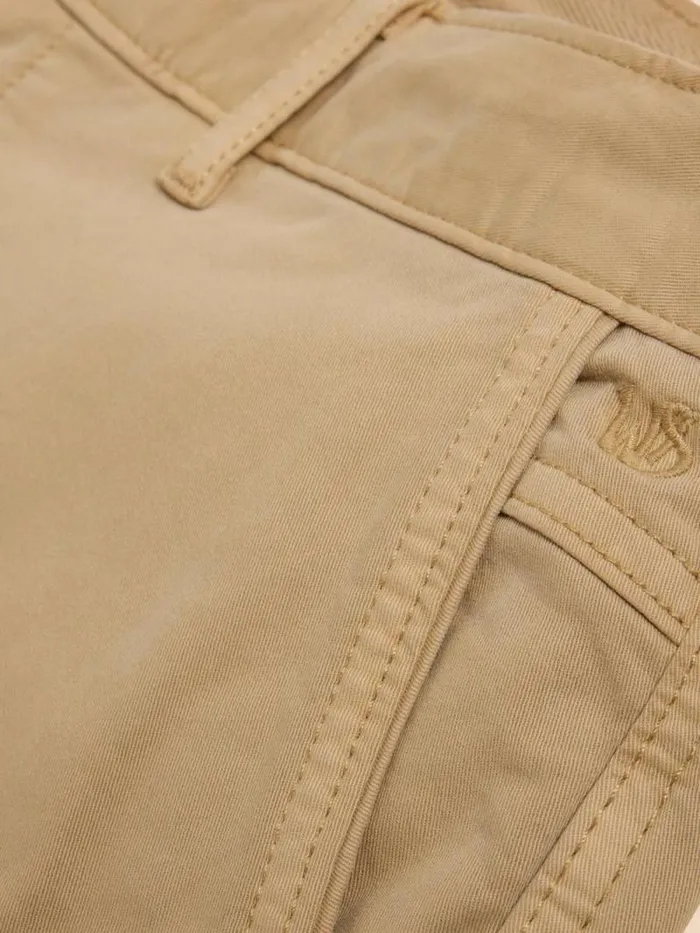 Men Sutton Organic Chino Short Light Natural White Stuff Shorts