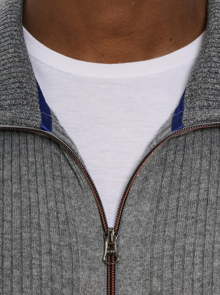 Men Sweaters Robert Graham TARANTO SWEATER Light Grey