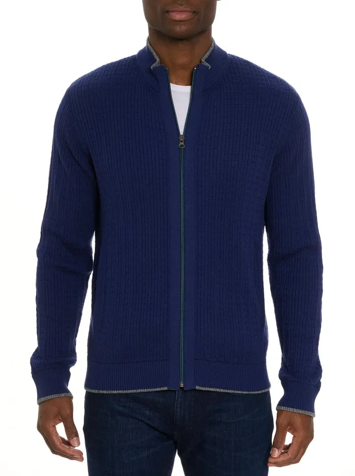 Men Sweaters Robert Graham TARANTO SWEATER Light Grey