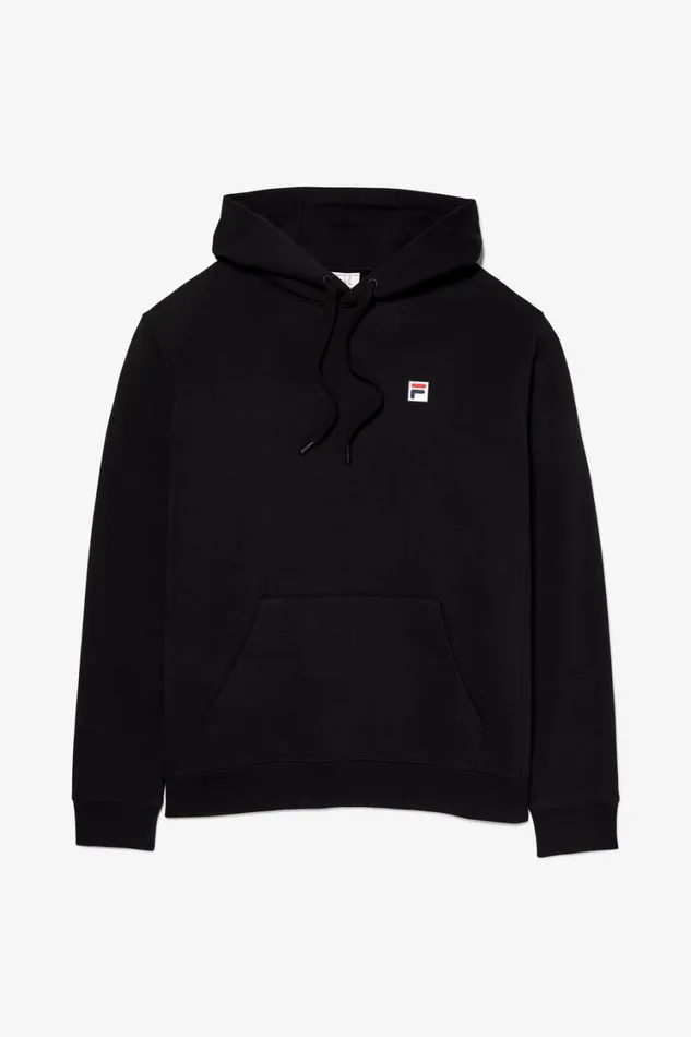 Men Sweatshirts and Hoodies Fila Classic Pullover Hoodie 001 Black