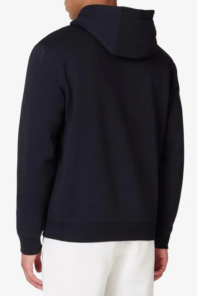 Men Sweatshirts and Hoodies Fila Classic Pullover Hoodie 001 Black