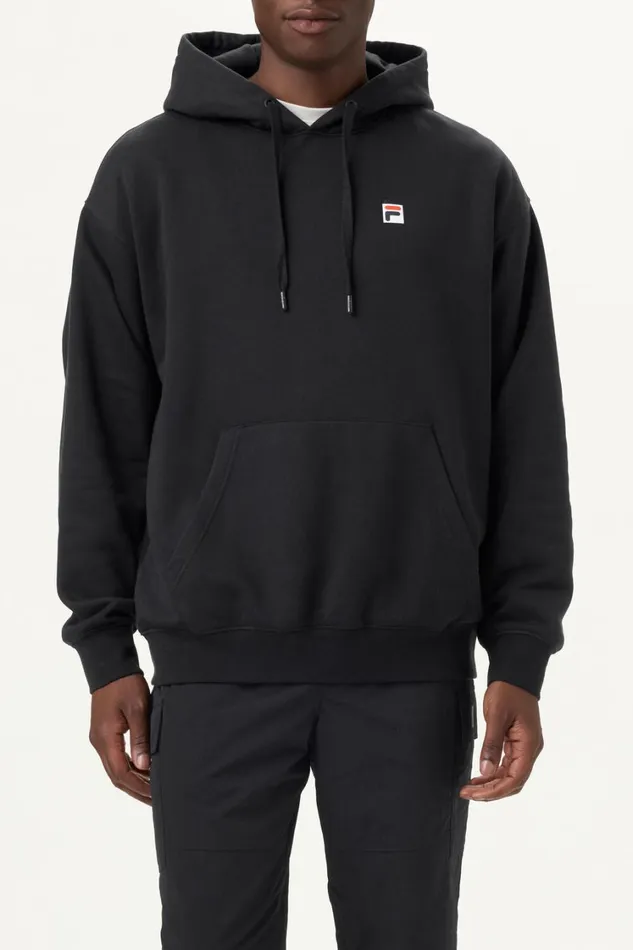 Men Sweatshirts and Hoodies Fila Classic Relaxed Hoodie 001 Black