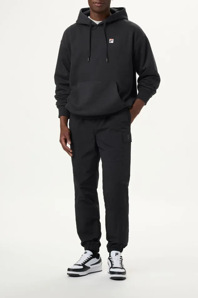 Men Sweatshirts and Hoodies Fila Classic Relaxed Hoodie 001 Black