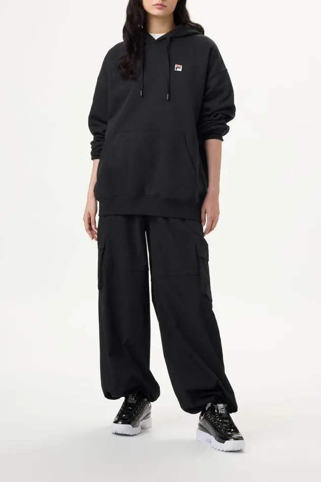 Men Sweatshirts and Hoodies Fila Classic Relaxed Hoodie 001 Black