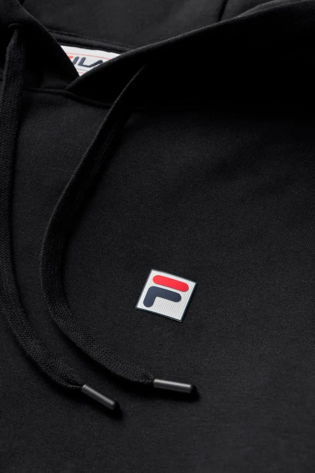 Men Sweatshirts and Hoodies Fila Classic Relaxed Hoodie 001 Black